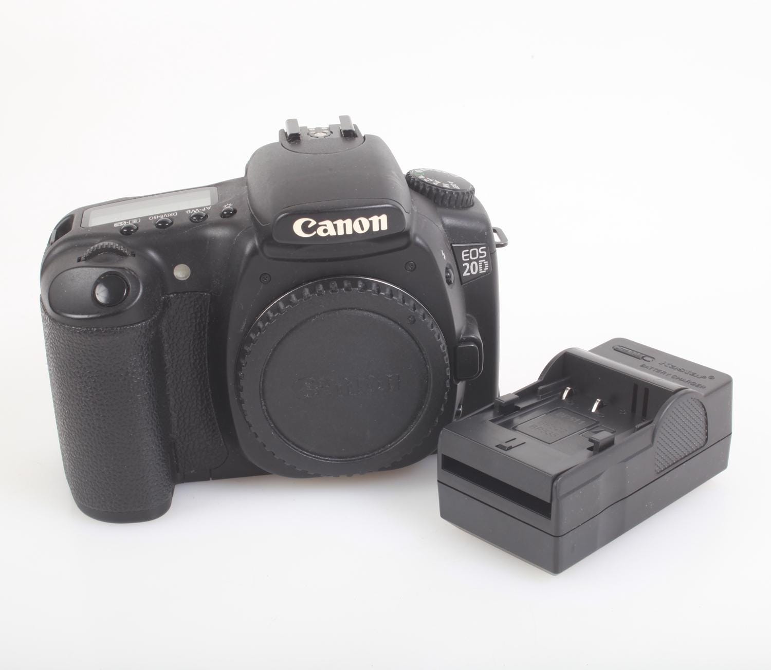 キヤノン EOS 20D 8.2MP デジタル一眼レフカメラ本体（バッテリーと