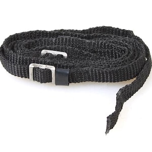 Black Thin Camera Strap 1970s