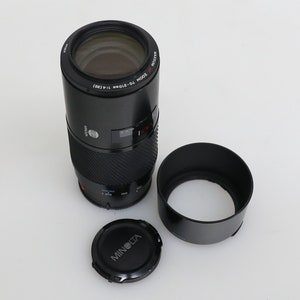 Minolta Maxxum AF Zoom 70-210mm f/4.0 Lens with Hood for Minolta/Sony A Mount