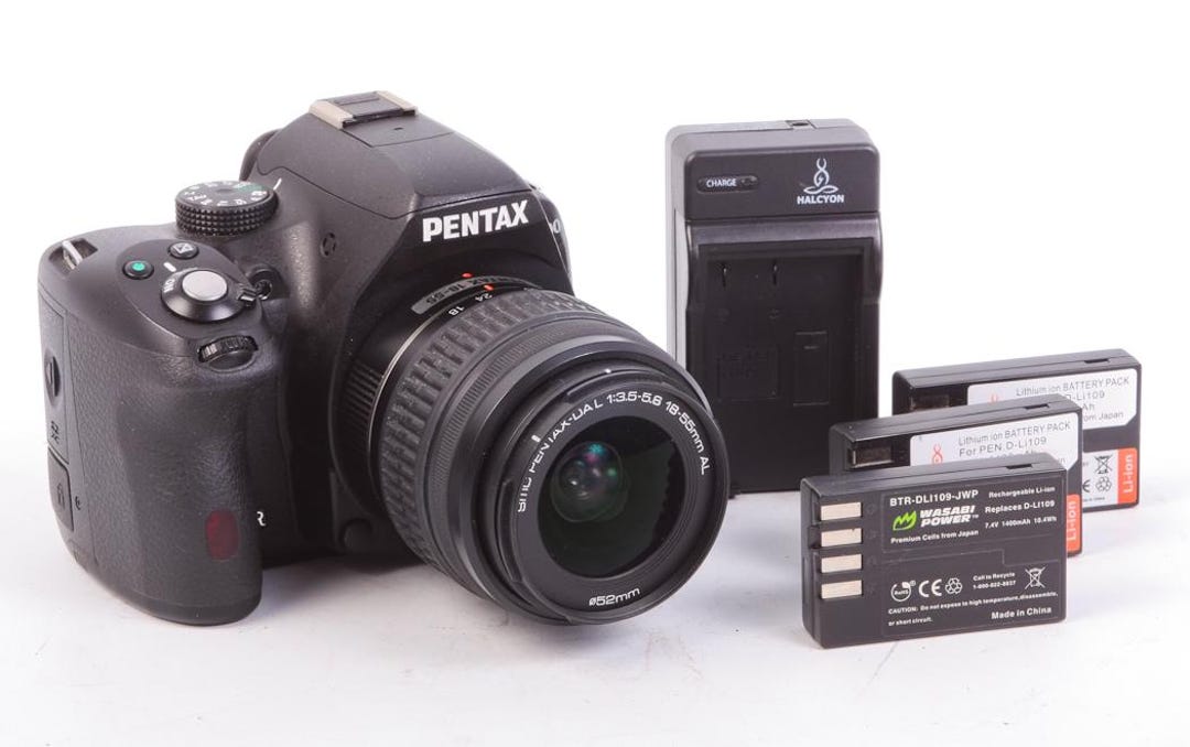 Pentax K500 Digital Slr Camera With 18-55mm F 3.5-5.6 Lens W