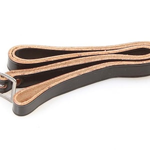 Camera Strap Brown Leather 1960s