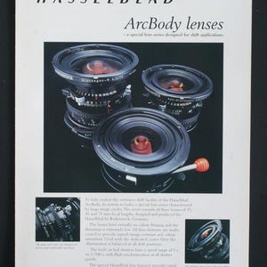 Hasselblad Arcbody Lenses Brochure