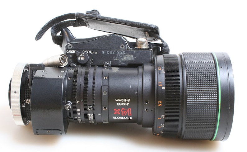 Canon J14 X 8B 8-112mm F 1.7 Macro TV Zoom Lens image 4