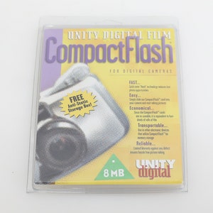 Tarjeta Unity Digital Compact Flash de 8 MB - Nuevo stock antiguo