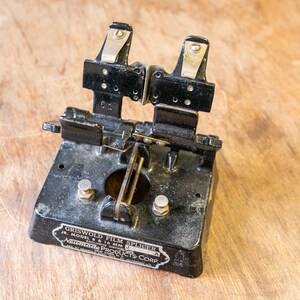vintage Griswold machine works Film Splicer model R-2 USED AS-IS