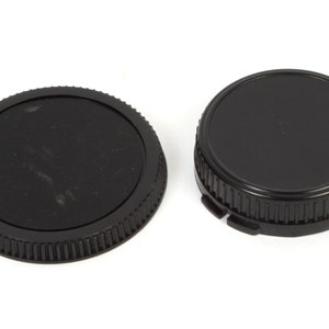 Rear Lens Cap & Body Cap for Canon FD Manual Focus 50MM F1.8 image 1