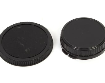 Rear Lens Cap & Body Cap for Canon FD Manual Focus 50MM F1.8