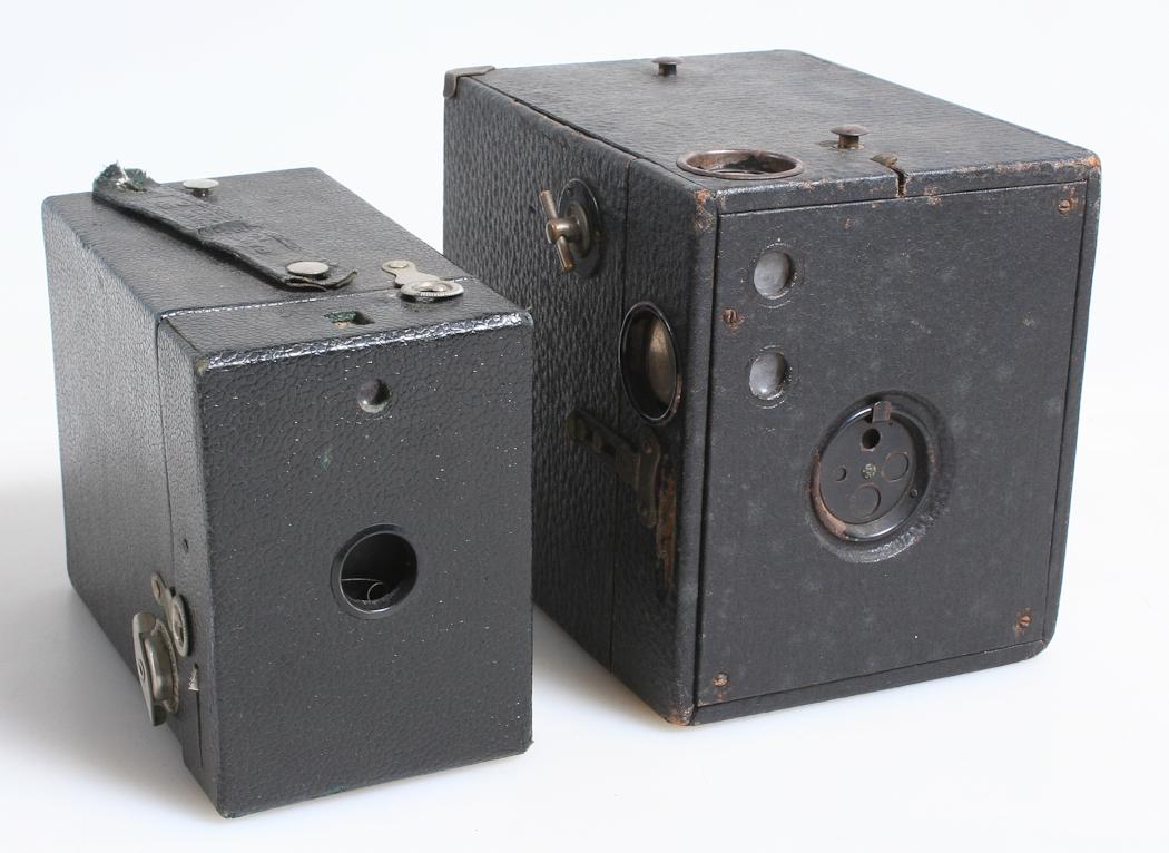 ボックスカメラ、2台セット、ヴィンテージオリジナル - Etsy 日本