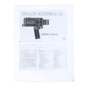 Minolta Autopak 8 D6 - Etsy
