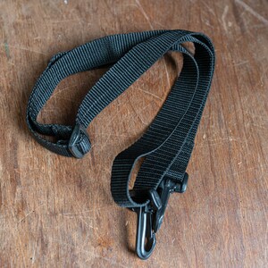 Vintage Black Camera Bag Strap