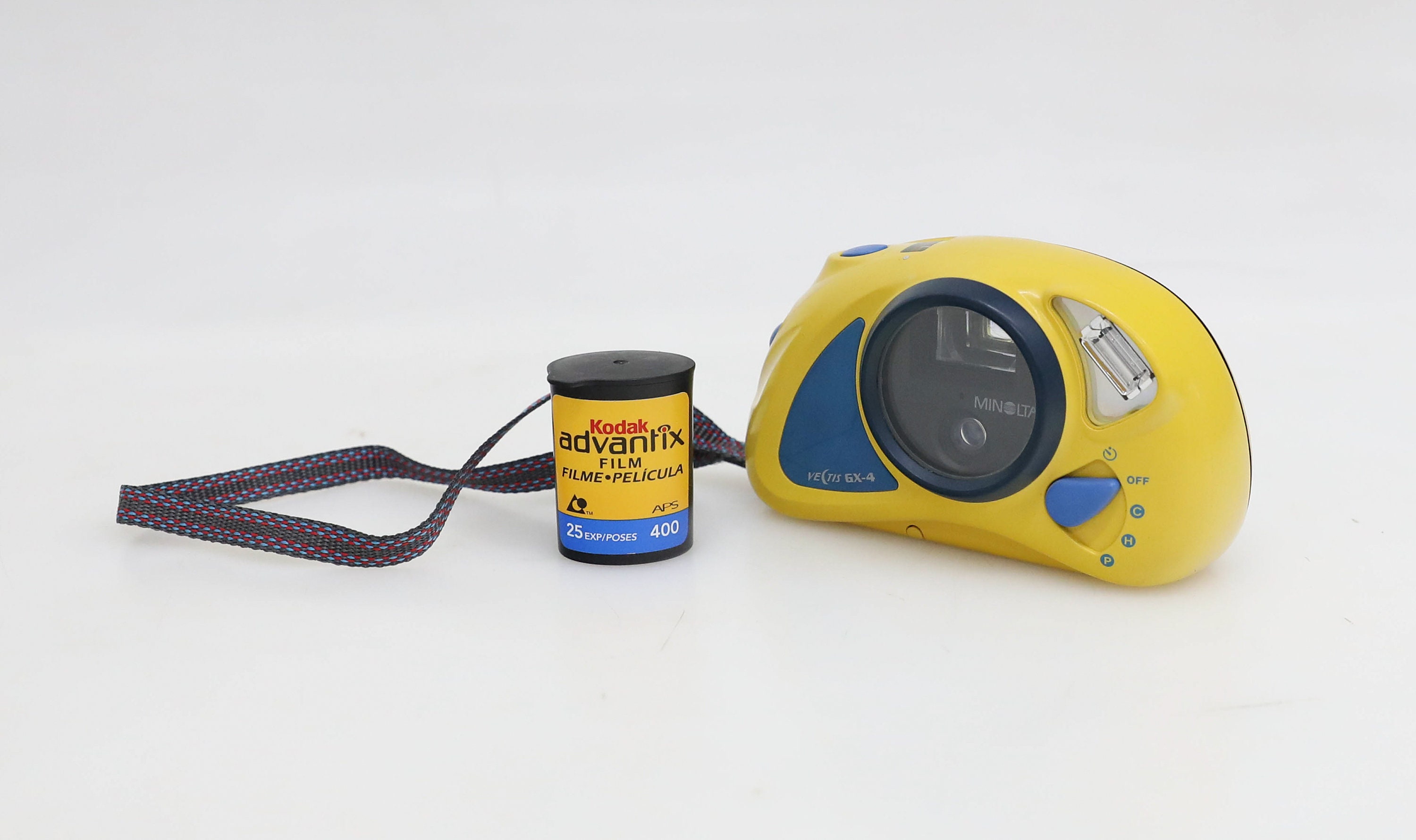 Minolta Vectis GX-4 Waterproof Underwater Camera With Color Film