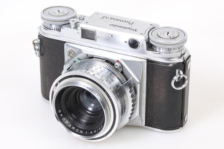 フォクトレンダー プロミネント モデル 124/r 35 mm レンジ