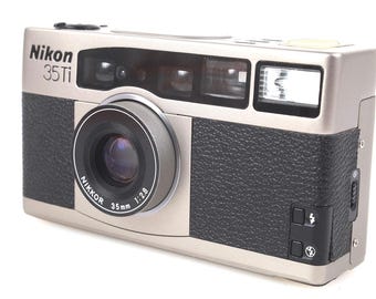 フィルムカメラ Nikon 35Ti INOPERABLE - Nikon 35ti - for Parts or Repair - Etsy