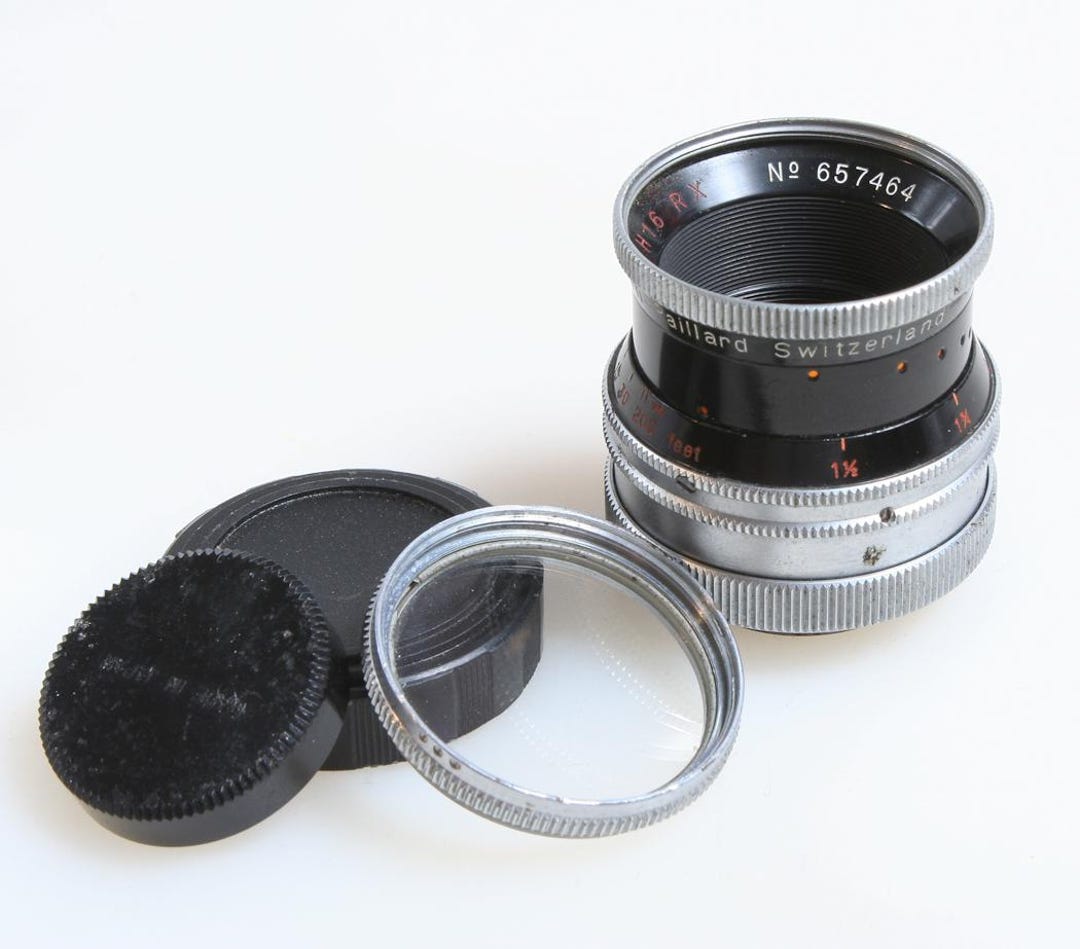 Objectif Kern Pizar 26mm F/1.9 C Mount Pour Caméra Bolex 16 - Pièce Rare !