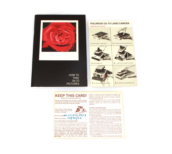 HIYO様 オリジナル 1976年製 ポラロイド SX-70 ランドカメラ モデル2