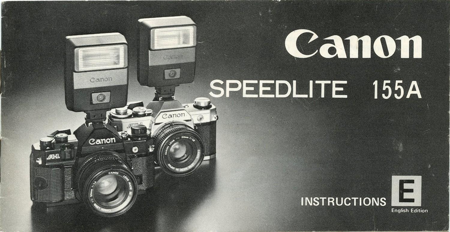 Canon 155a Flash - Etsy