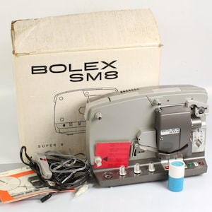 1970 Bolex SM8 Sound Projector in Box
