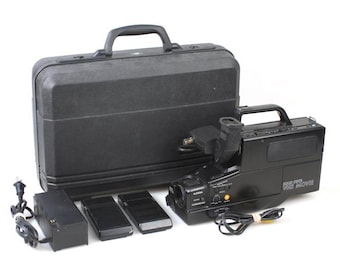 VINTAGE Panasonic Camcorder AF X6 CCD Omnimovie Vhs Hq With