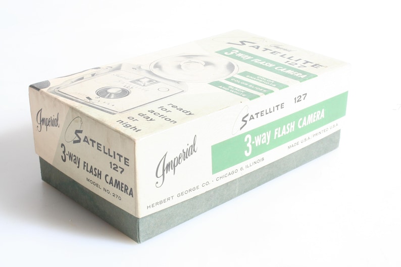 Imperial Satellite 127 Flash Camera in Original Box With Manual - Etsy