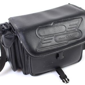 Vintage Camera Bag Black 1960s