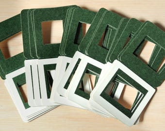 35mm Slide Mounts - Cardboard - Set of 25 - Etsy