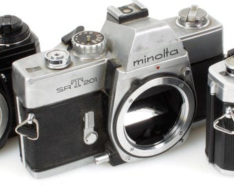 ビンテージ ミノルタ 35mm カメラ 3台セット（部品取りまたは修理用