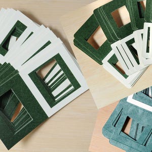 35mm Slide Mounts - Cardboard - Set of 25