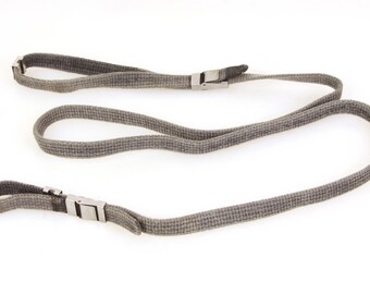 Vintage Pentax Gray Camera Strap - Adjustable 50in, 7/16in Wide, For Pentax Cameras, Gently Used