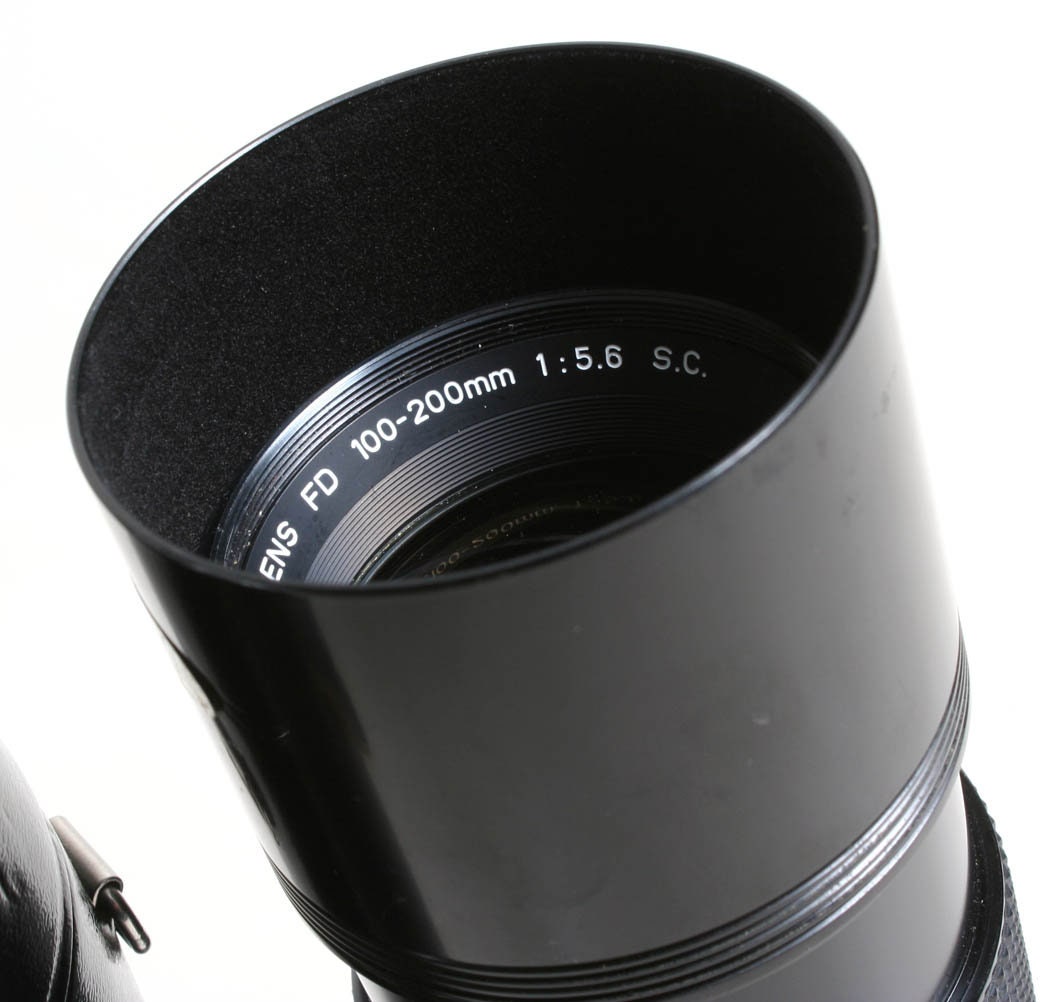 100-200 mm F5.6 Canon FDレンズ（オリジナルケース入り） - Etsy 日本