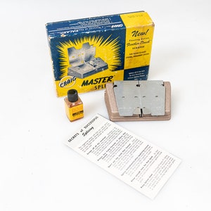 Craig Master Splicer - Made by Kalart - Spleißt alle 8mm/16mm Ton/Stummfilme