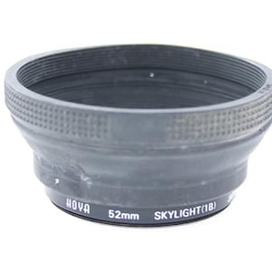 52mm Lens Hood & Uv Filter