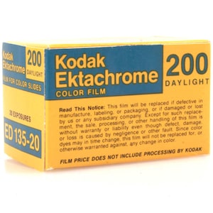 Expired Kodak Ektachrome 200 Slide Film