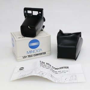 Minolta Tele Converter 1.3X for AF-Tele Super/Freedom Tele/Mac-Tele
