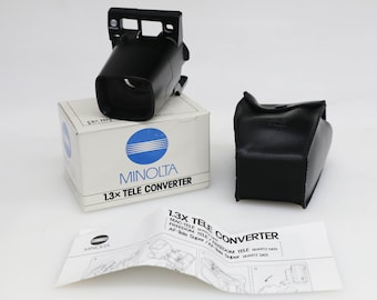 Minolta Tele Converter 1.3X for AF-Tele Super/Freedom Tele/Mac-Tele