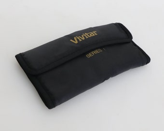 Estuche para filtros Vivitar Soft Camera Serie 1 - Capacidad para 4 filtros