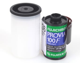 FujiFilm FujiChrome Provia 100F 35 mm diafilm (verlopen)