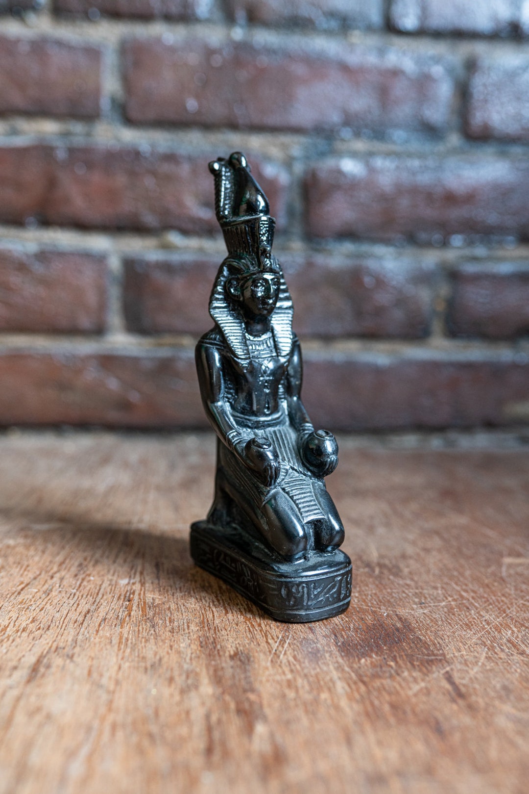 エジプト風彫刻の置物 エジプト風の彫像 - 高さ7インチ - Etsy 日本