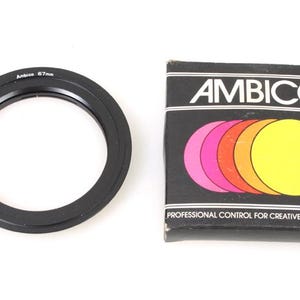 910 Filter Adapter Bay 60 to 67 Ambico for Hasselblad