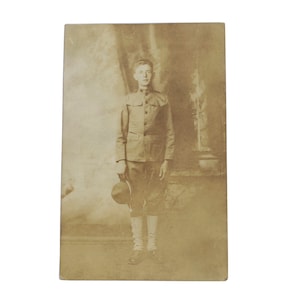 WWI World War One Soldier Photograph Postcard