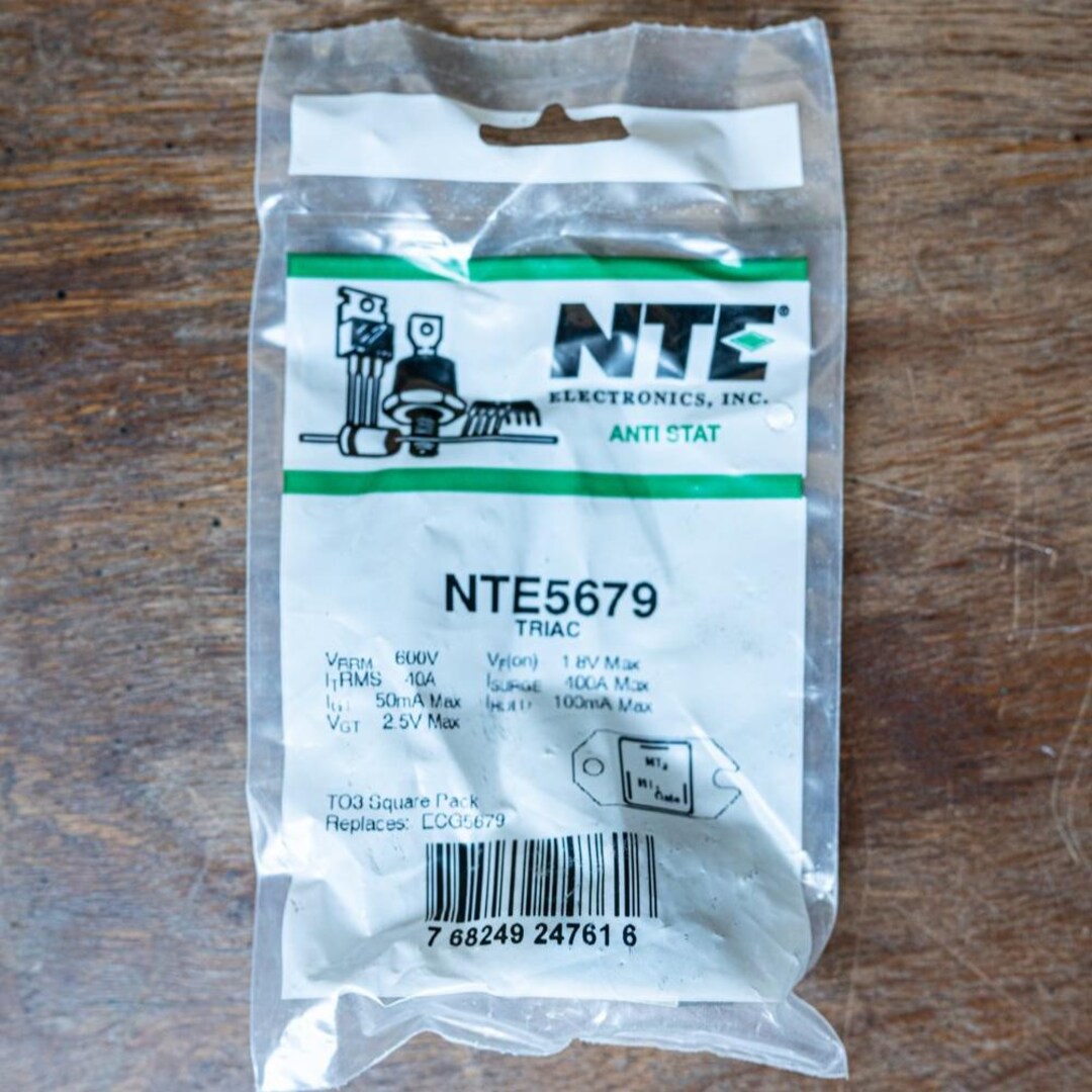 NTE NTE5679 Triac-600vrm 35A to 3 Square - Etsy