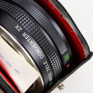 Asanuma Auto Tele Converter 2x Lens for Konica with Original