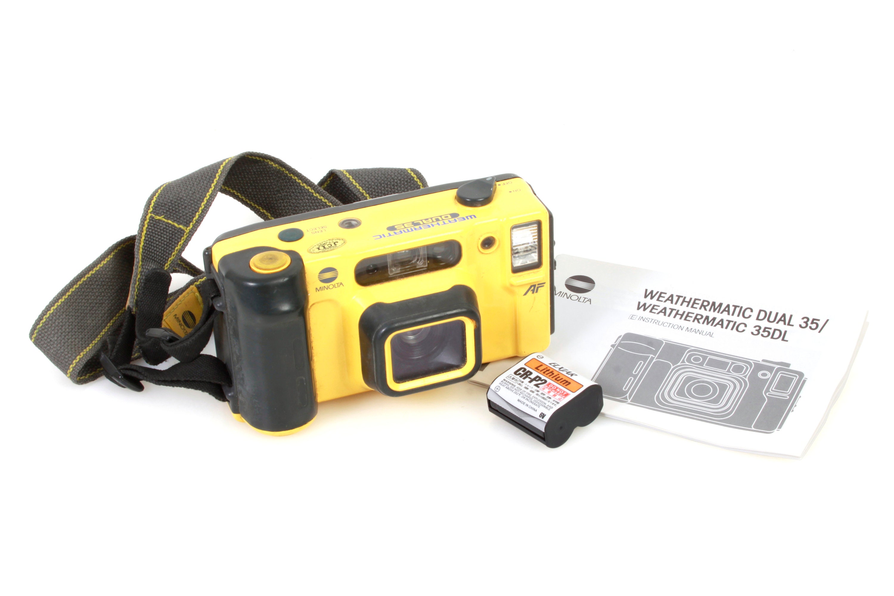 Minolta Weathermatic Dual 35 Camera W/ Manual & Battery - Etsy Minolta Weathermatic Dual 35 Camera W/ Manual & Battery - Etsy