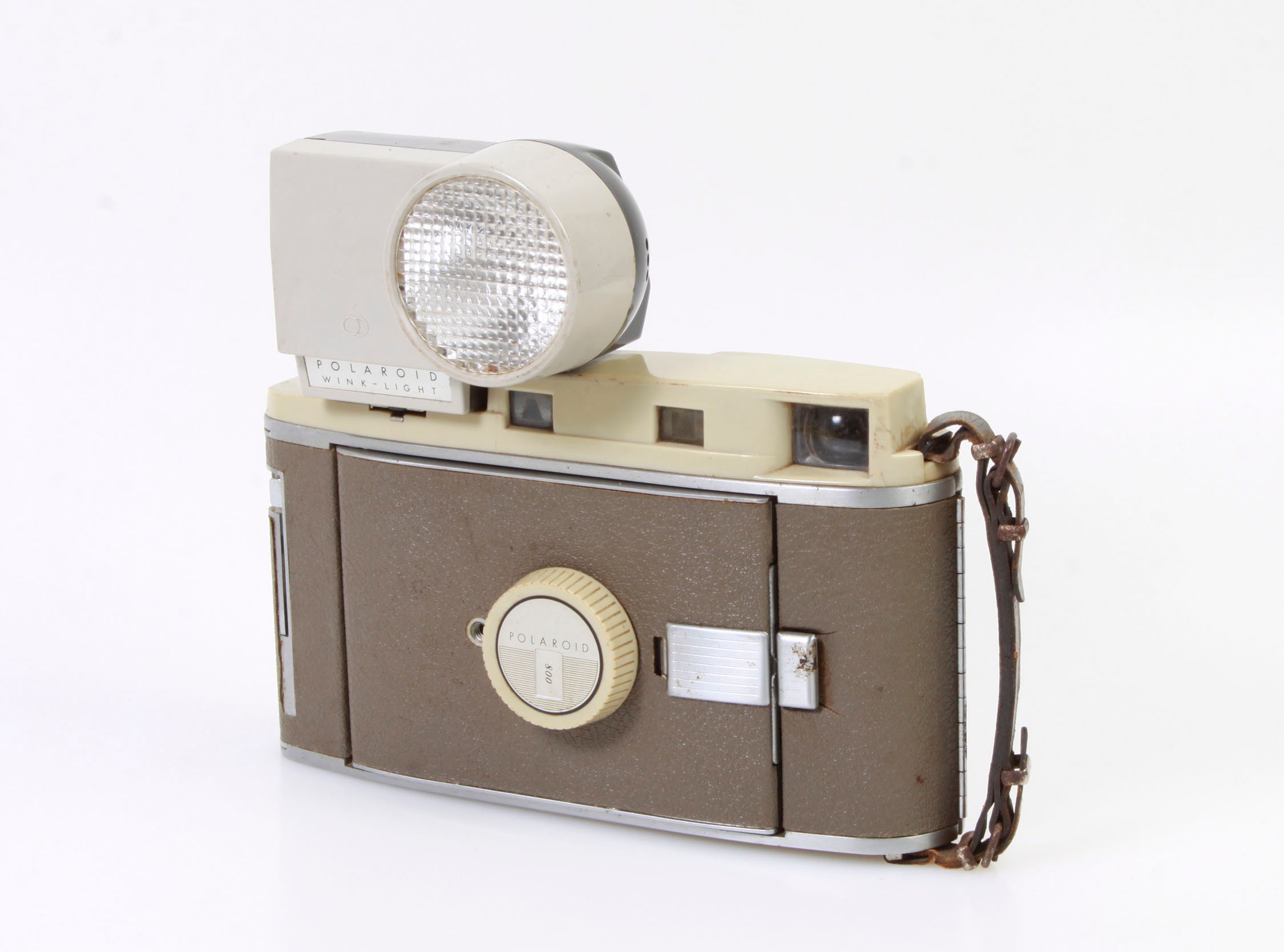 Vintage POLAROID Land 800 Camera & Flash - Etsy
