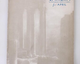 The Camera Photographic Journal Of America - Avril 1930
