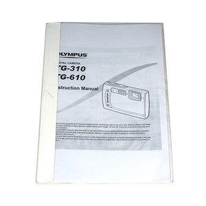 TG-310/610 Olympus Instruction Manual