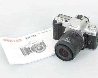 ペンタックス ZX-50 35 mm 一眼レフフィルムカメラ & 35-80 mm ズーム