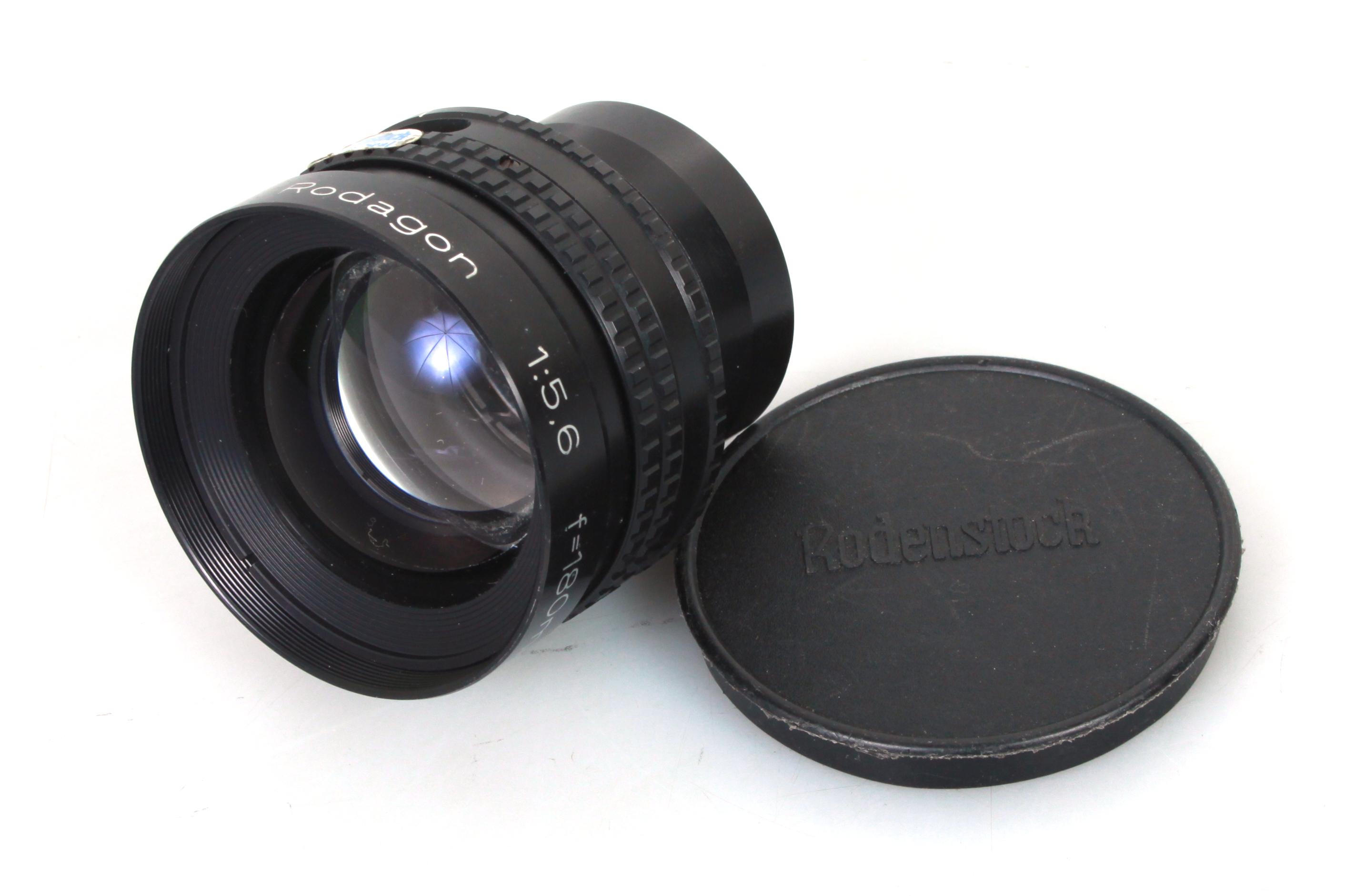 【美品】Rodenstock Rodagon 180mm f5.6 レンズ 180mm F5.6 ローデンストック ロダゴン 引き伸ばしレンズ（最大5x7ネガ
