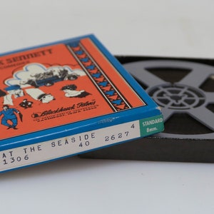 Vintage &quot;Settle at the Seaside&quot; Standard 8mm Movie Film in Original Box