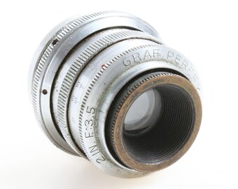 Lente de aumento Graf Perfex Anastigmat de 50 mm F/3.5