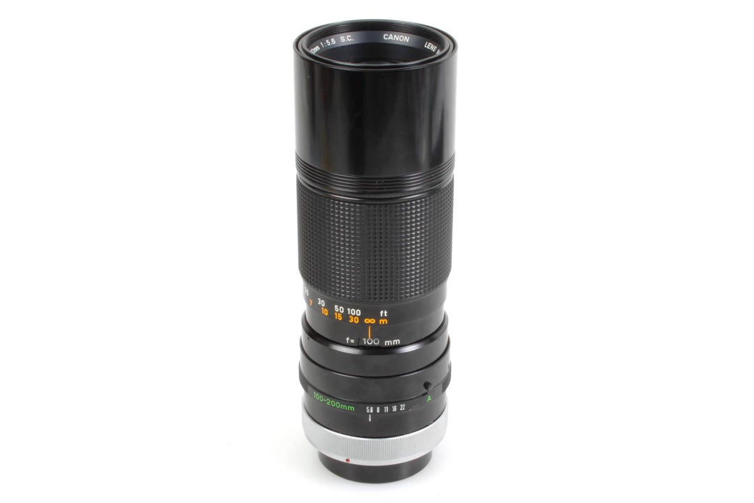 キヤノン 100-200mm F/5.6 ズームレンズ - Etsy 日本